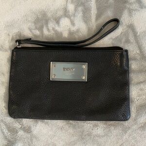 LIKE NEW.  DKNY clutch/wristlet